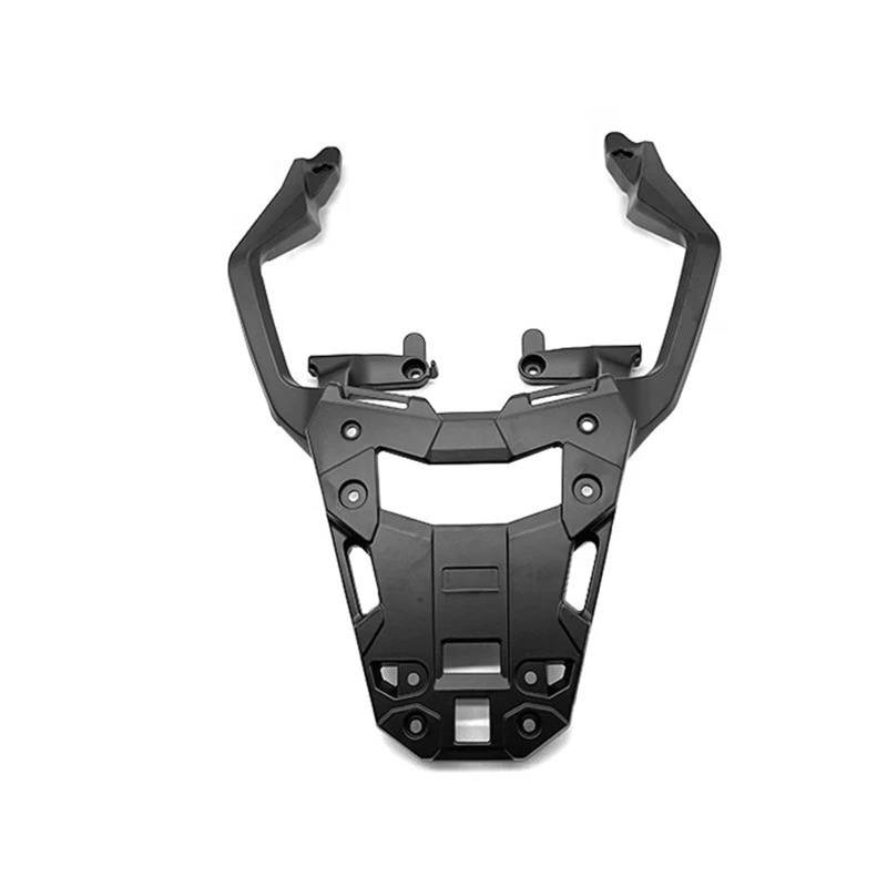 Motorrad Gepäckträger Topcase Halter Motorrad Gepäck Rack Halterung Hinten Gepäck Rack Rahmen Abdeckung Panel Halter Regal Unterstützung Für XADV-750 2021 2022 2023 2024 Gepäckträger mit Soziusgriff(2 von WWHUMM