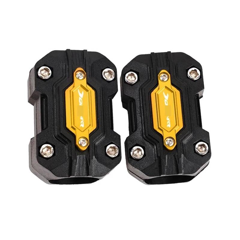 Motorrad-Stoßstangenblöcke Für Dominar400 Dominar250 2018-2023 2024 Motorradzubehör Motorschutz Stoßstangenschutz Schutz Motorrad Motorschutz Slider Protector Motorrad Stoßstangen Blöcke(Yellow) von WWHUMM