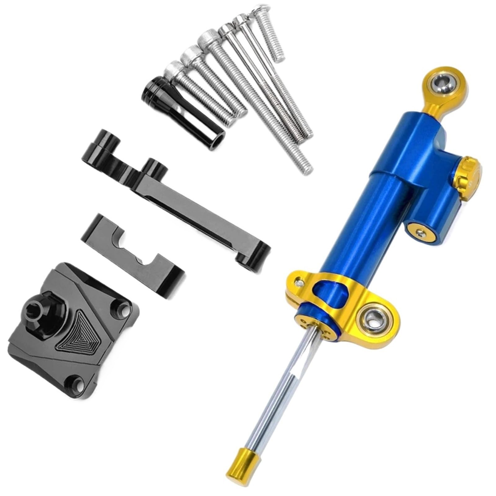 Stoßdämpfer Stabilisator Motorrad-Dämpferlenkung Für Kawasaki Für N-ja 250R EX250 2008-2012 Stabilisieren Sie Die Sicherheitskontrolle Mit Montagehalterung Motorrad-Lenkungsdämpfer Lenken Dämpfer(Blue Stoßdämpfer Stabilisator Motorrad-Dämpferlenkung Für Kawasaki Für N-ja 250R EX250 2008-2012 Stabilisieren Sie Die Sicherheitskontrolle Mit Montagehalterung Motorrad-Lenkungsdämpfer Lenken Dämpfer(Blue von WWHUMM