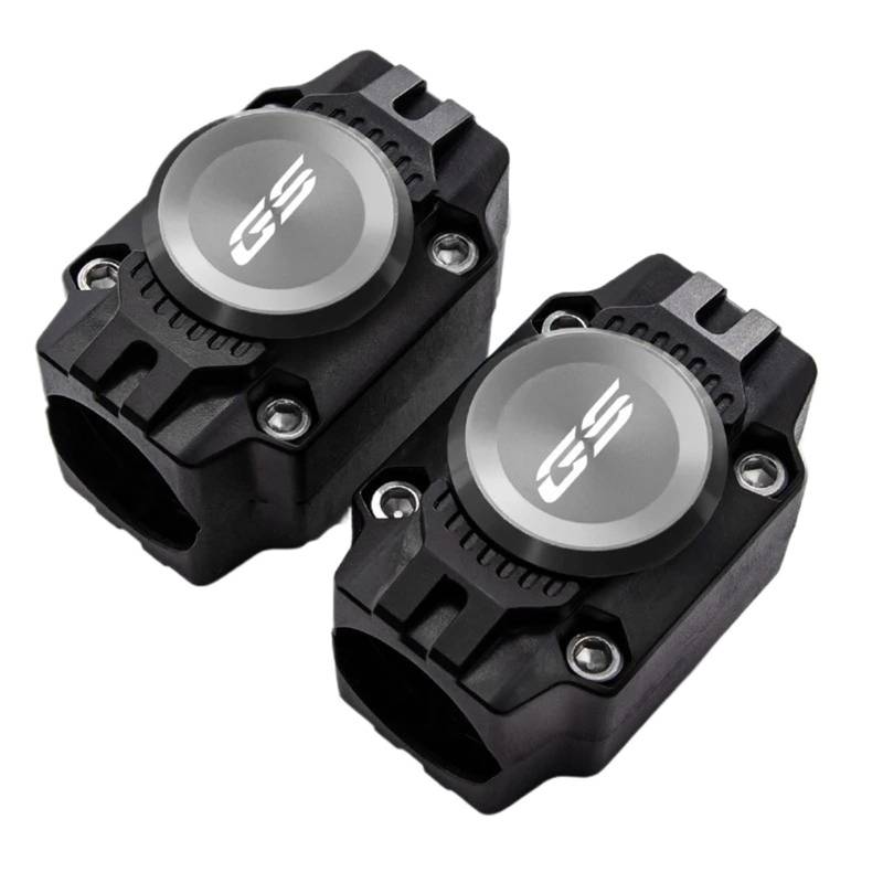 Stoßstangen Blockschutz Für R1250GS R1200GS/A Adventure R1300GS F650GS F750GS F850GS G310GS Motorschutz Stoßstangenschutz Antikollisionsblock Motorrad Stoßfänger Motorschutz Schutzstoßstangenblock(Whi von WWHUMM