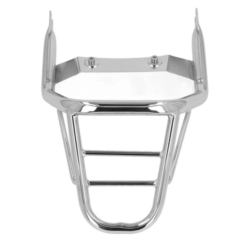 WWHUMM Motorrad Gepäckträger Topcase Halter Hinten Gepäckträger Hinten Gepäckträger Carbon Stahl Verchromt Fracht Halter Regal Ersatz Für Monkey 125 2018-2022 Gepäckträger mit Soziusgriff von WWHUMM