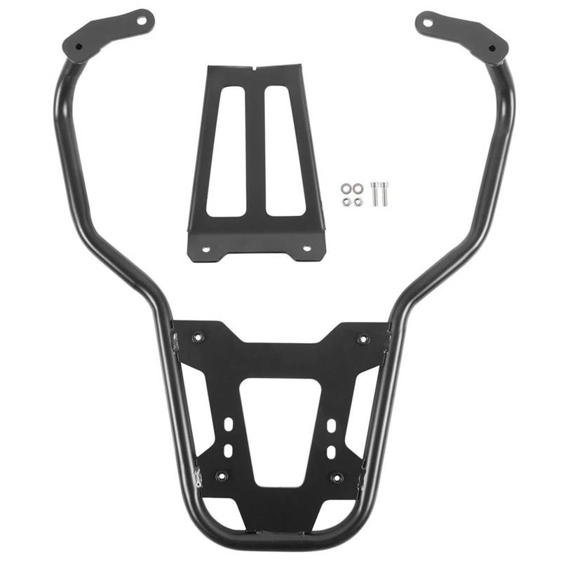 WWHUMM Motorrad Gepäckträger Topcase Halter Motorrad Hinten Gepäck Rack Halterung Passagier Schwanz Hinten Rahmen Träger Unterstützung Halter Platte Für GTS300 2008-2022 Gepäckträger mit Soziusgriff von WWHUMM