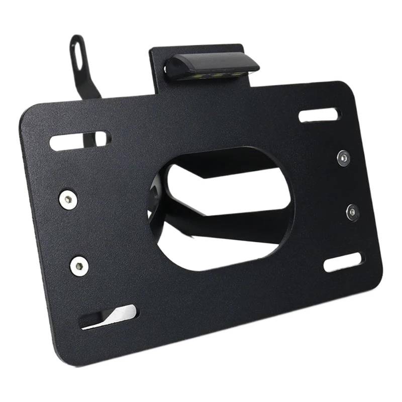 WWHUMM Motorrad Lizenz Kennzeichen Halter Für YA&MA&HA Für XV 535 Virago XV 1100 Virago Side Fender Eliminator Side Mount Kennzeichenhalter Seitlicher Kennzeichenhalter Kennzeichen Halter von WWHUMM