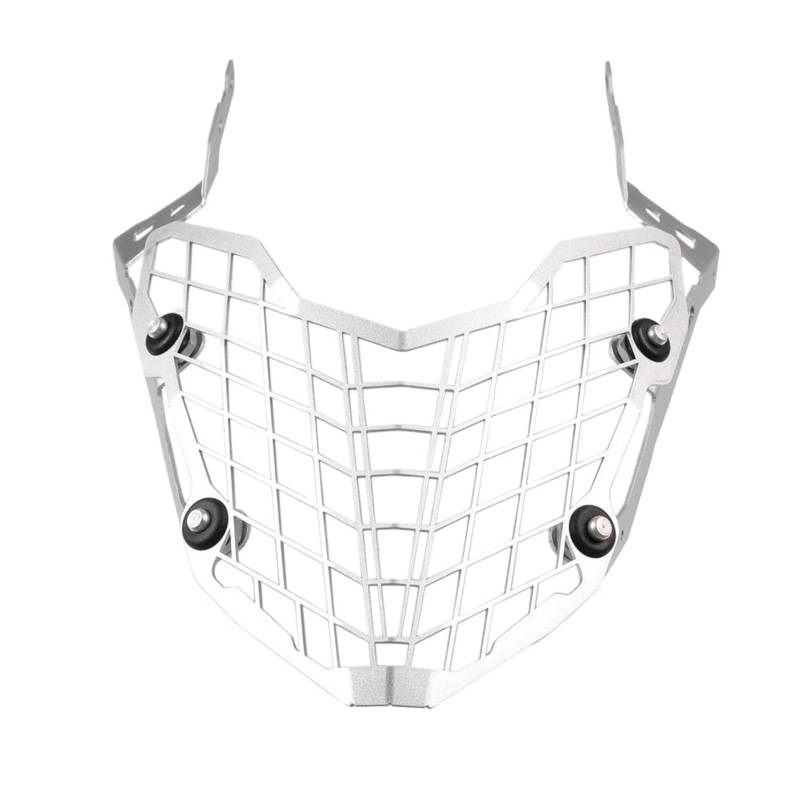 WWHUMM Motorrad Netz Grill Abdeckung Motorrad Abdeckung Maske Motorrad Werkzeug Scheinwerfer Schutz Kühlergrill Schutz Abdeckung Für CB500X CB400X 2020-2024(Silver-D) von WWHUMM