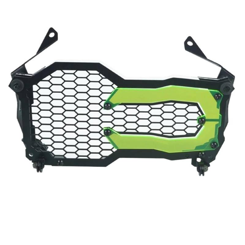 WWHUMM Motorrad Zubehör Scheinwerfer Schutz Motorrad-Scheinwerferschutz Motorrad-Scheinwerferschutz-Grillabdeckung Für R1250GS ADV GSA1250 2018-2023 Scheinwerfergrillabdeckung(Green) von WWHUMM