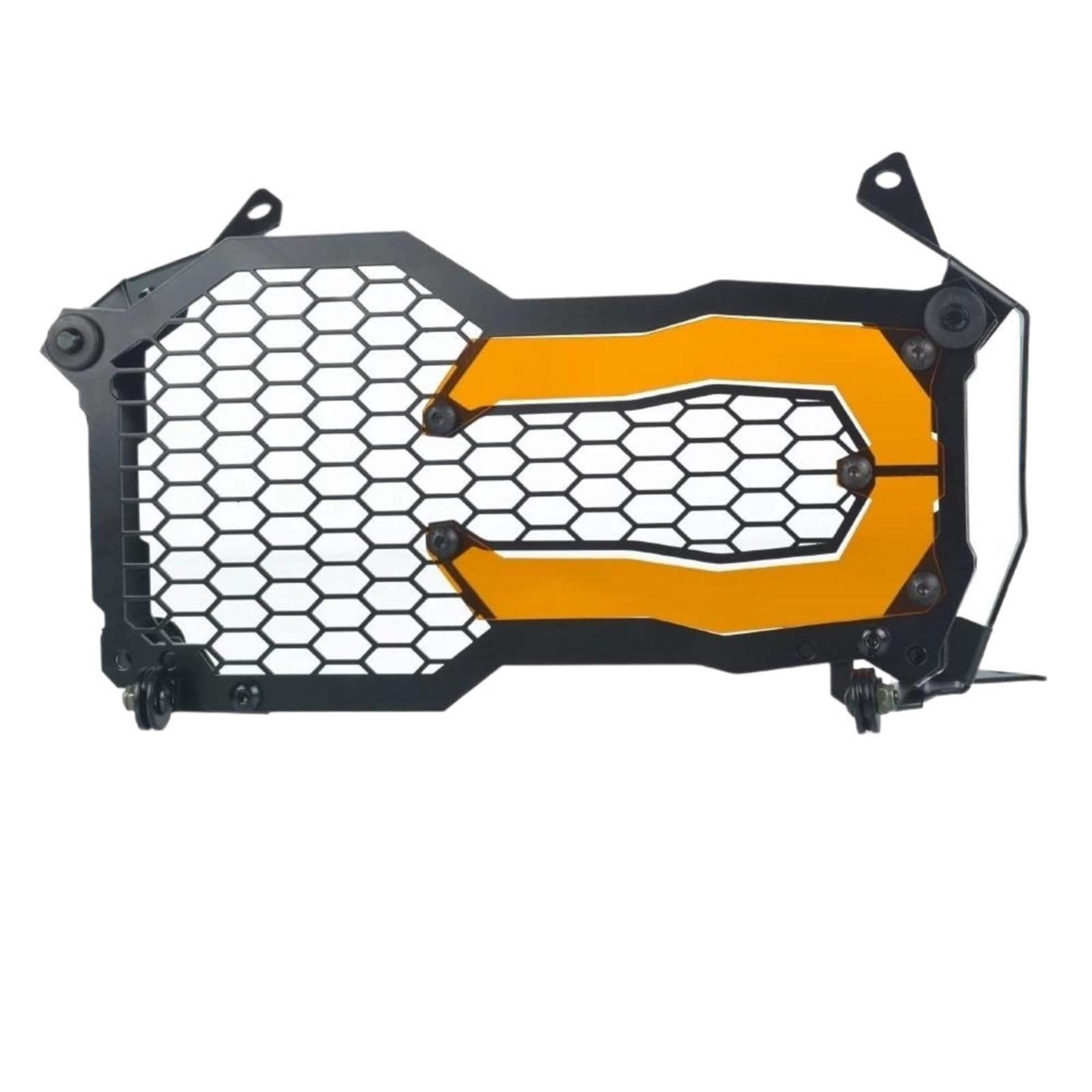 WWHUMM Motorrad Zubehör Scheinwerfer Schutz Motorrad-Scheinwerferschutz Motorrad-Scheinwerferschutz-Grillabdeckung Für R1250GS ADV GSA1250 2018-2023 Scheinwerfergrillabdeckung(Orange) von WWHUMM