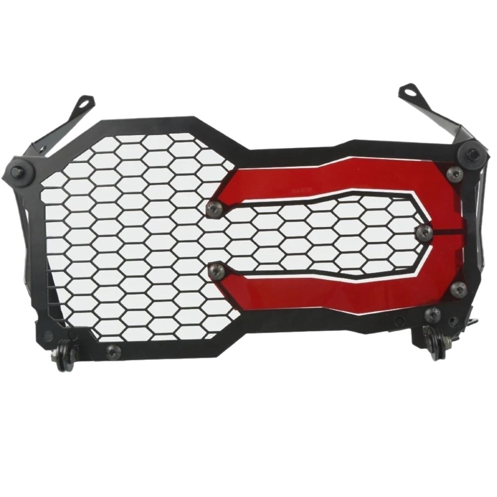 WWHUMM Motorrad Zubehör Scheinwerfer Schutz Motorrad-Scheinwerferschutz Motorrad-Scheinwerferschutz-Grillabdeckung Für R1250GS ADV GSA1250 2018-2023 Scheinwerfergrillabdeckung(Red) von WWHUMM