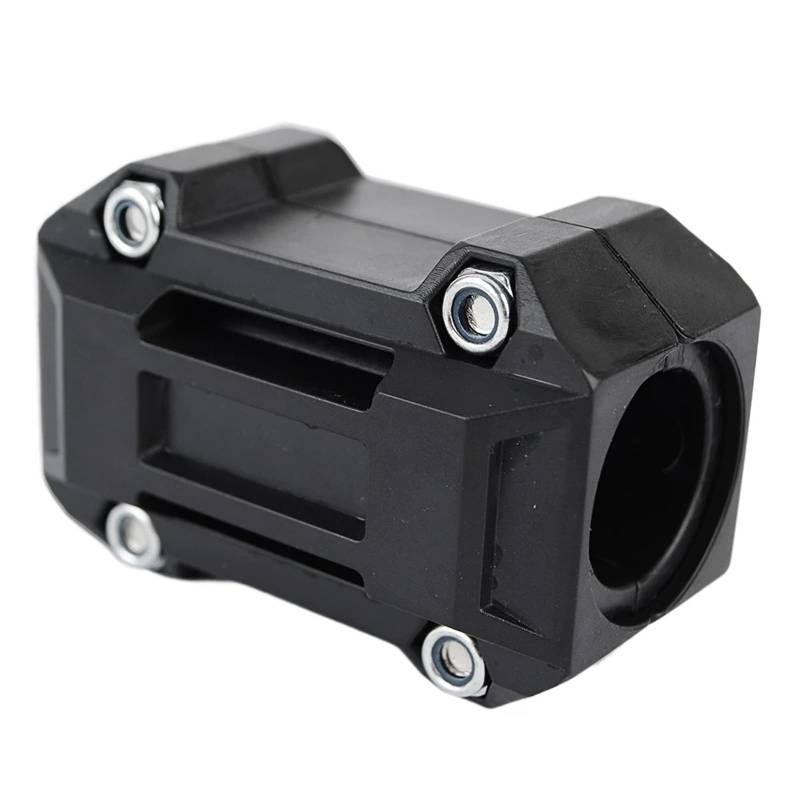 WWHUMM Stoßstangen Blockschutz Motorrad-Motorschutzblock, Modifizierter Sturzbügel, Universeller Stoßfänger-Dekorblock Für R1200GS LC ADV F700GS F800GS Schutzstoßstangenblock(Black) von WWHUMM