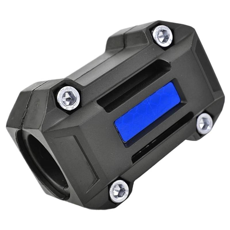 WWHUMM Stoßstangen Blockschutz Motorrad-Motorschutzblock, Modifizierter Sturzbügel, Universeller Stoßfänger-Dekorblock Für R1200GS LC ADV F700GS F800GS Schutzstoßstangenblock(Blue) von WWHUMM