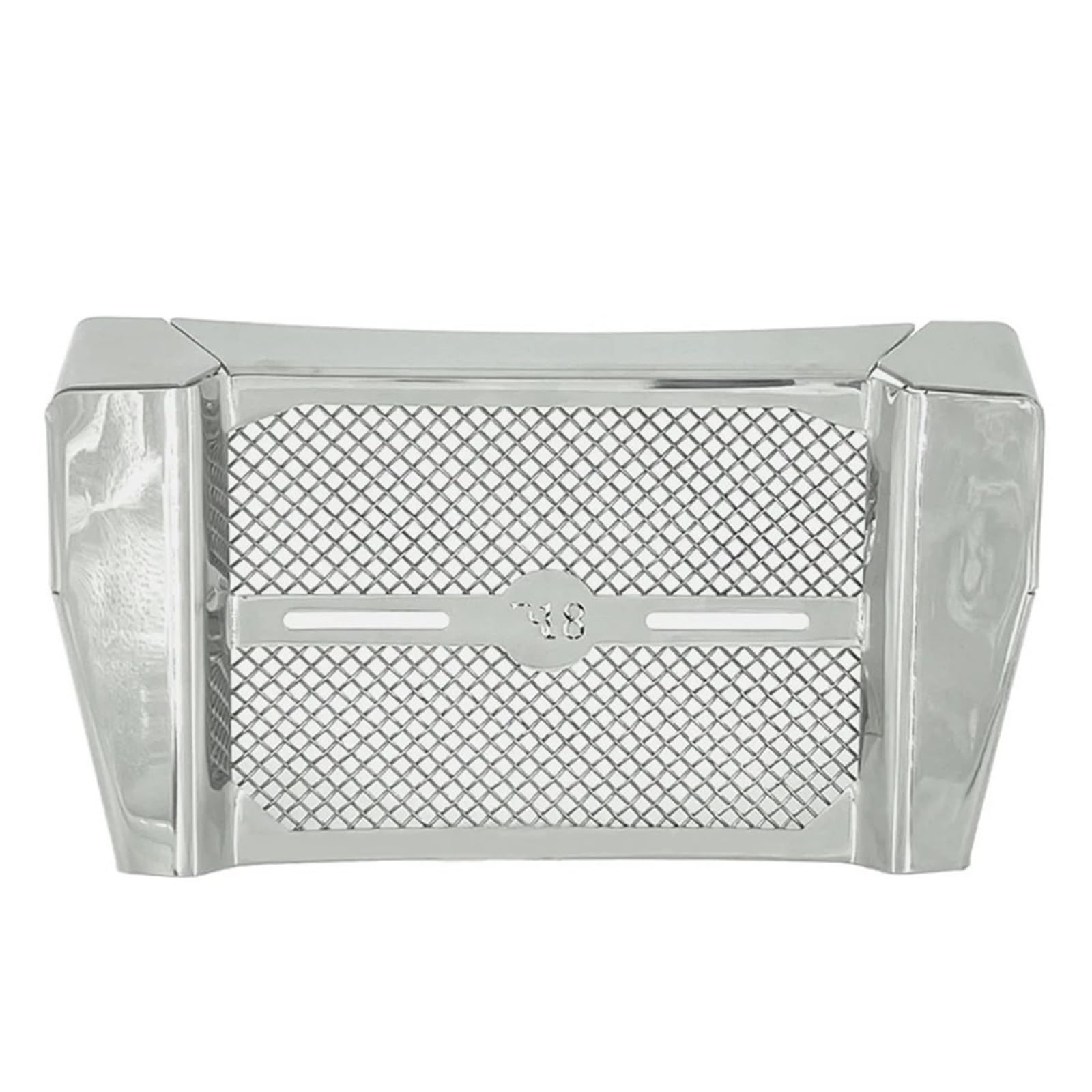 Motorrad Guard Grill Cover Protector Motorrad-Grill-Abdeckung Zubehör Geeignet Für R18 2020 2021 2022 Motorrad-Ölkühlerabdeckung Kühlerschutzabdeckung Universal Motorrad Kühlerschutz Kühler(Chromed) von WWSADE