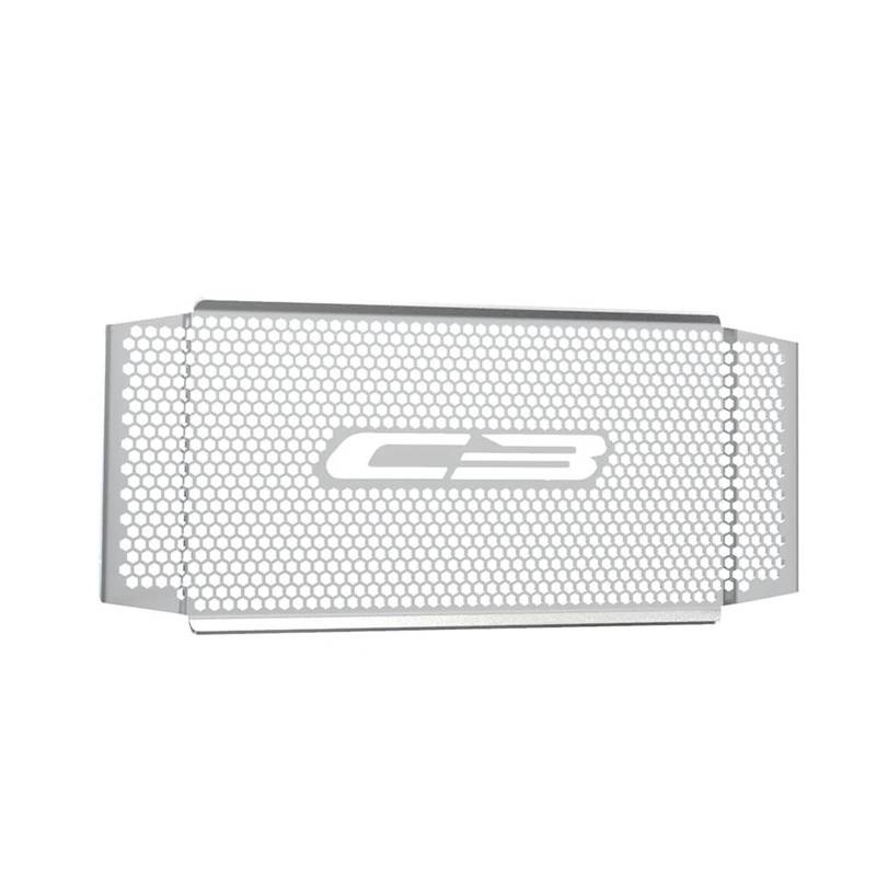 WWSADE Motorrad Kühlergitter Motorrad Motor Kühler Kühlergrill Abdeckung Schutz Kühlergrill Wache FÜR CB1300/S 2003-2024 Guard Grill Cover Protector(Silver) von WWSADE