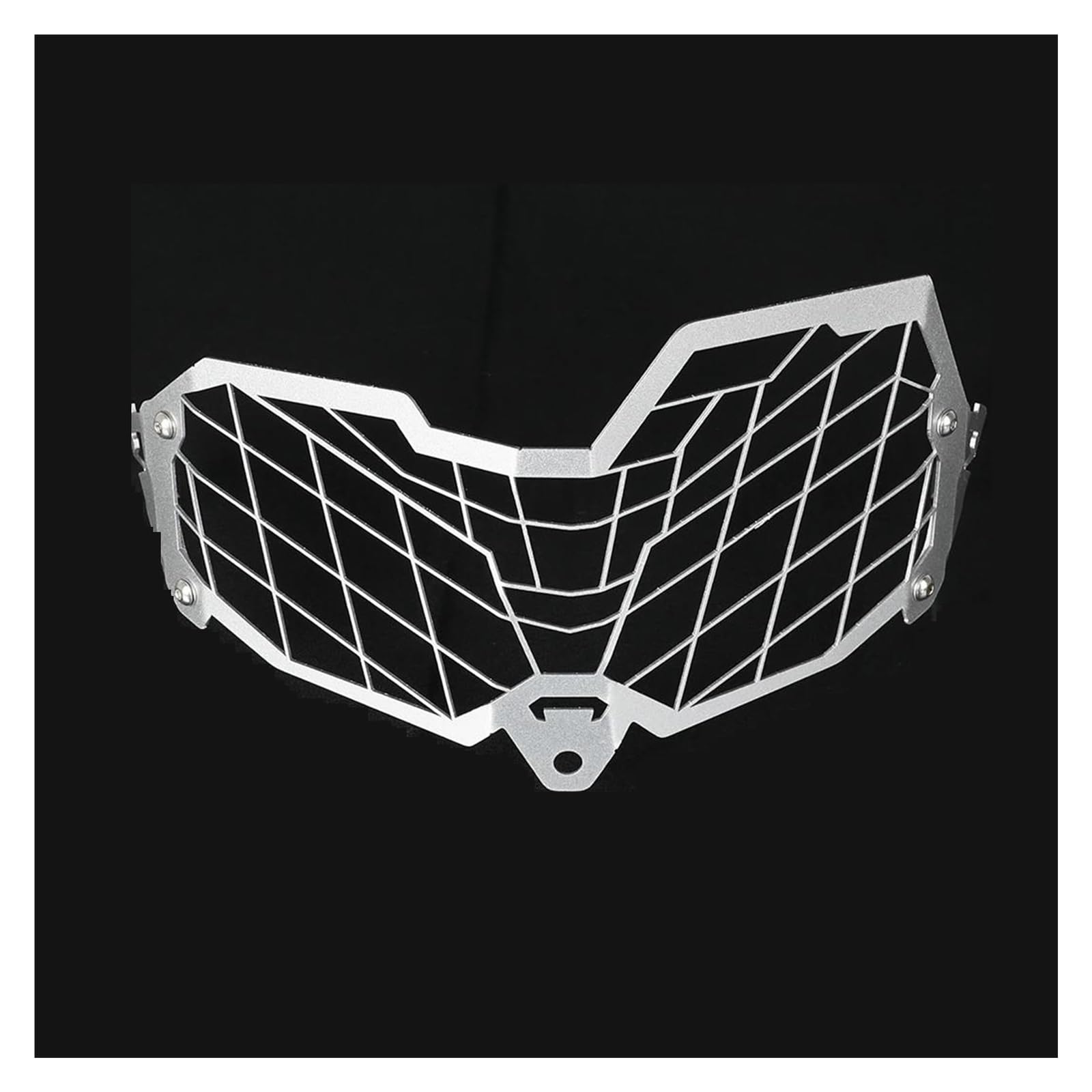 WWSADE Motorrad Scheinwerfer Abdeckung Für CRF250L 300L Rally 2017-2024 Motorrad Scheinwerfer Scheinwerfer Schutz Abdeckung Grill Motorrad Scheinwerfer Maske Motorrad Headlights Schutzhülle(Silver) von WWSADE