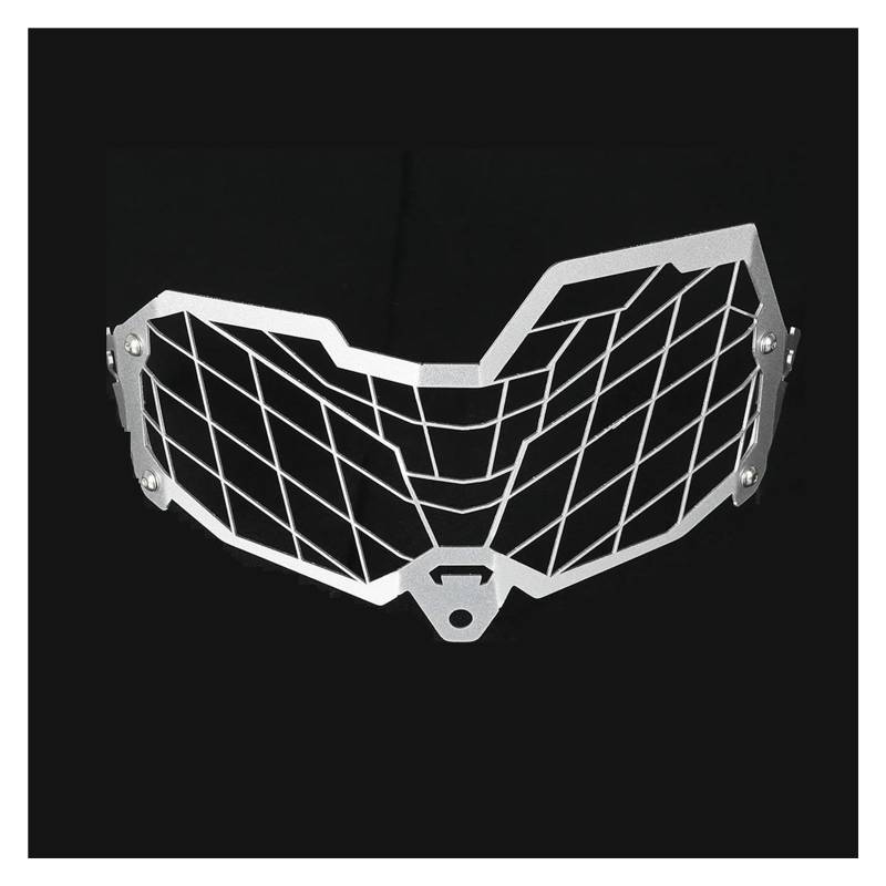 WWSADE Motorrad Scheinwerfer Abdeckung Für CRF250L 300L Rally 2017-2024 Motorrad Scheinwerfer Scheinwerfer Schutz Abdeckung Grill Motorrad Scheinwerfer Maske Motorrad Headlights Schutzhülle(Silver) von WWSADE