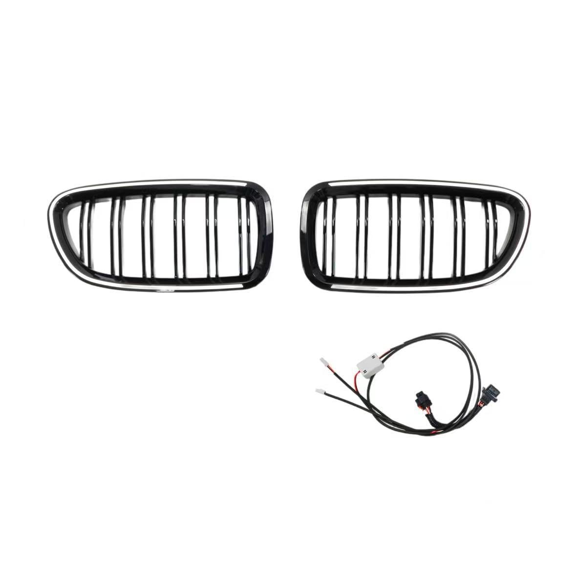 Auto Kühlergrill für BMW 5 Series F10 2010-2017, Kühlergrill Vorne Grill Kühlergrill Streifen Grill Kühlergrill Auto Kühlergrill für BMW 5 Series F10 2010-2017, Kühlergrill Vorne Grill Kühlergrill Streifen Grill Kühlergrill von WXFBFB66