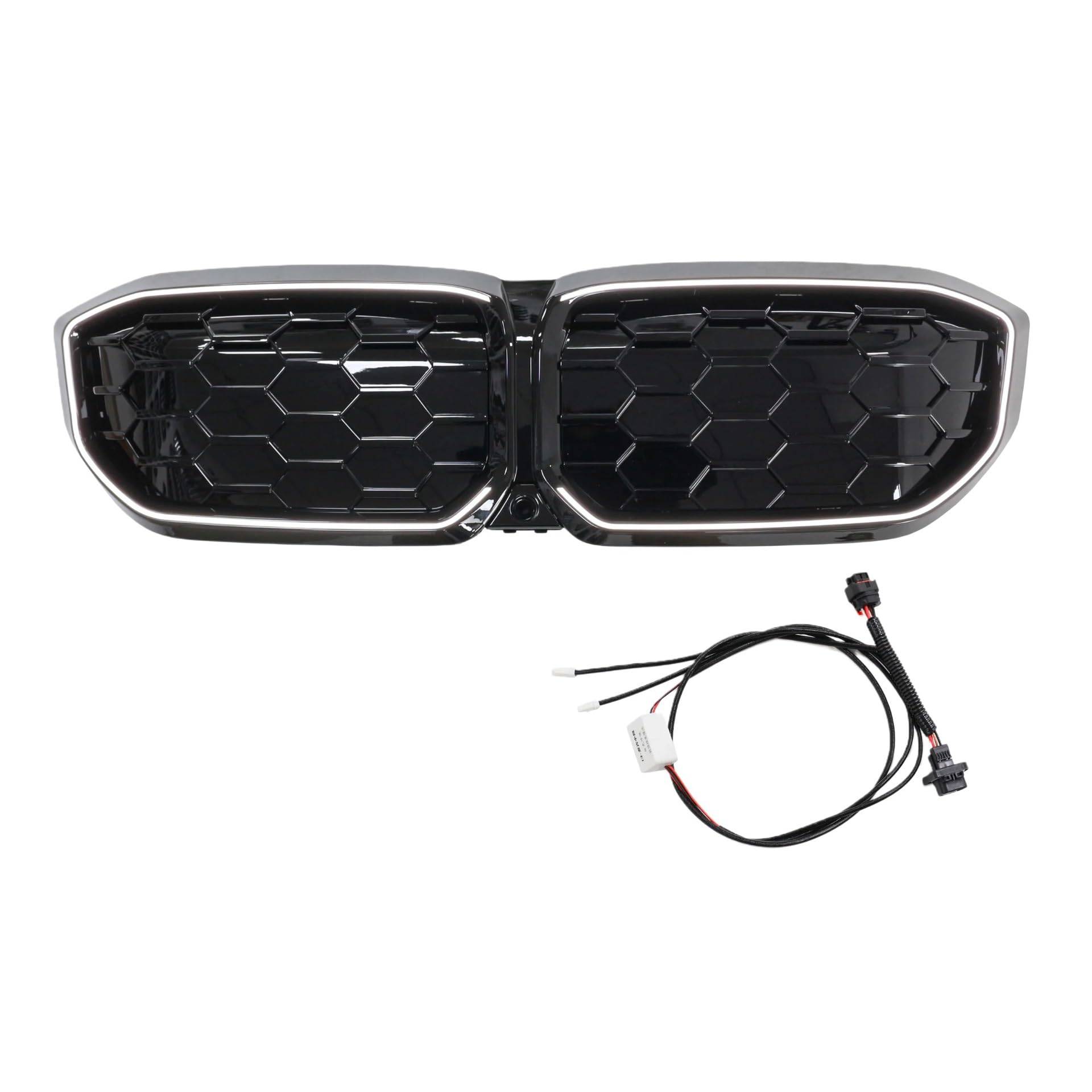 Auto Kühlergrill für BMW i3 2022-2024, Kühlergrill Vorne Grill Kühlergrill Streifen Grill Kühlergrill Auto Kühlergrill für BMW i3 2022-2024, Kühlergrill Vorne Grill Kühlergrill Streifen Grill Kühlergrill von WXFBFB66