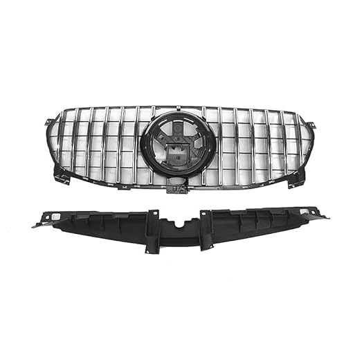 WXFBFB66 Auto Kühlergrill für Mercedes-Benz GLE W167 GT 2020-2023, Kühlergrill Vorne Grill Kühlergrill Streifen Grill Kühlergrill WXFBFB66 Auto Kühlergrill für Mercedes-Benz GLE W167 GT 2020-2023, Kühlergrill Vorne Grill Kühlergrill Streifen Grill Kühlergrill von WXFBFB66