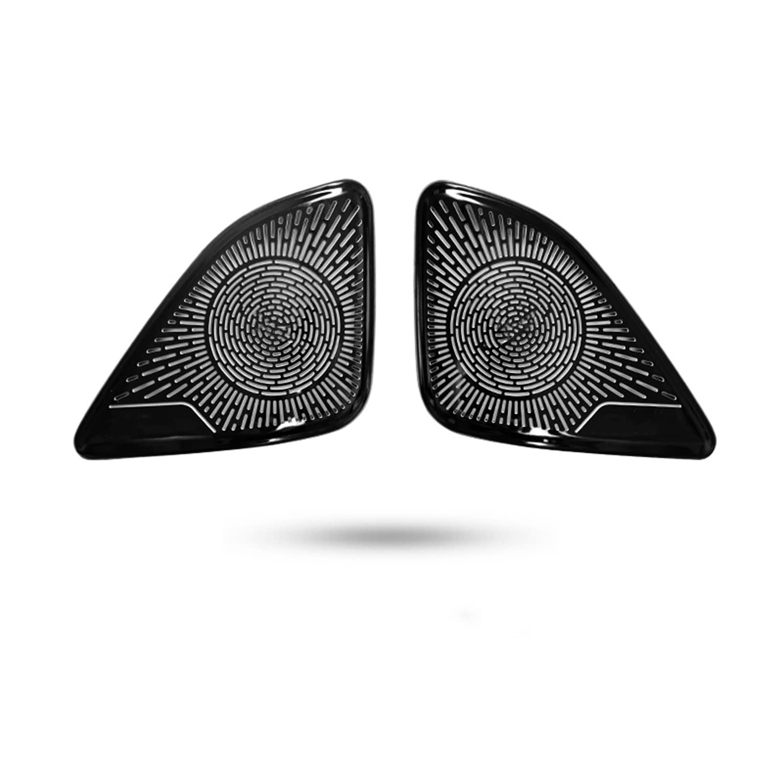 WXHBJ Für Mercedes Benz C-Klasse W206 2022. Auto Styling Tür Eine Säule Stereo Lautsprecher Horn Abdeckung Trim Dekoration (Farbe : Schwarz) von WXHBJ