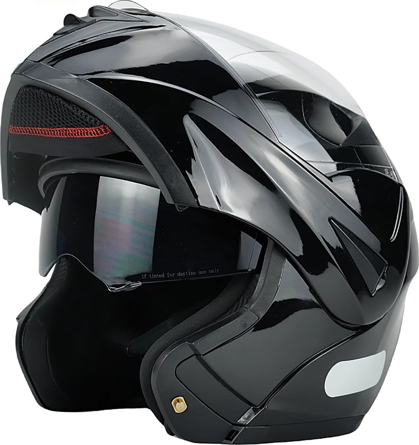 Motorradhelm Flip Up Modular Helmet Klapphelm mit Doppelvisier ECE Geprüft Integralhelm mit Sonnenvisier Mopedhelm für Erwachsene Herren Damen C,L=56-57cm Motorradhelm Flip Up Modular Helmet Klapphelm mit Doppelvisier ECE Geprüft Integralhelm mit Sonnenvisier Mopedhelm für Erwachsene Herren Damen C,L=56-57cm von WXHJM