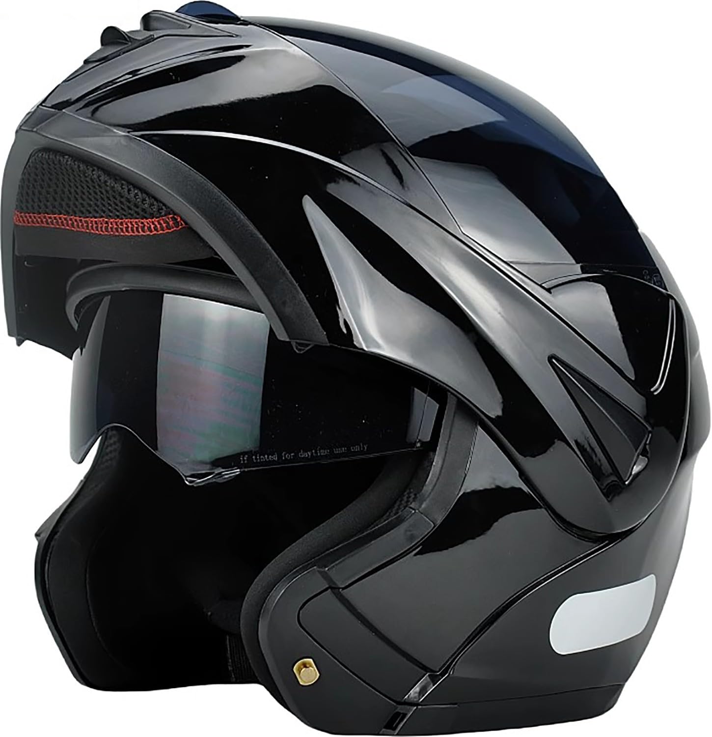 Motorradhelm Flip Up Modular Helmet Klapphelm mit Doppelvisier ECE Geprüft Integralhelm mit Sonnenvisier Mopedhelm für Erwachsene Herren Damen D,L=56-57cm Motorradhelm Flip Up Modular Helmet Klapphelm mit Doppelvisier ECE Geprüft Integralhelm mit Sonnenvisier Mopedhelm für Erwachsene Herren Damen D,L=56-57cm von WXHJM