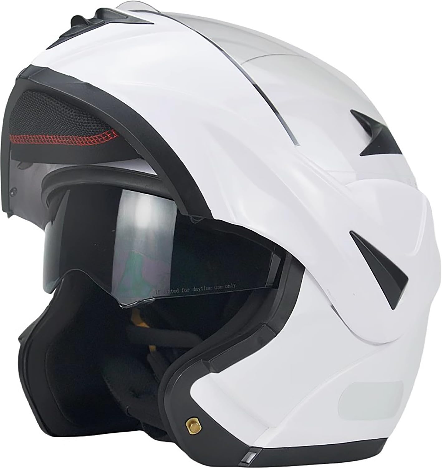 Motorradhelm Flip Up Modular Helmet Klapphelm mit Doppelvisier ECE Geprüft Integralhelm mit Sonnenvisier Mopedhelm für Erwachsene Herren Damen E,M=54-55cm Motorradhelm Flip Up Modular Helmet Klapphelm mit Doppelvisier ECE Geprüft Integralhelm mit Sonnenvisier Mopedhelm für Erwachsene Herren Damen E,M=54-55cm von WXHJM