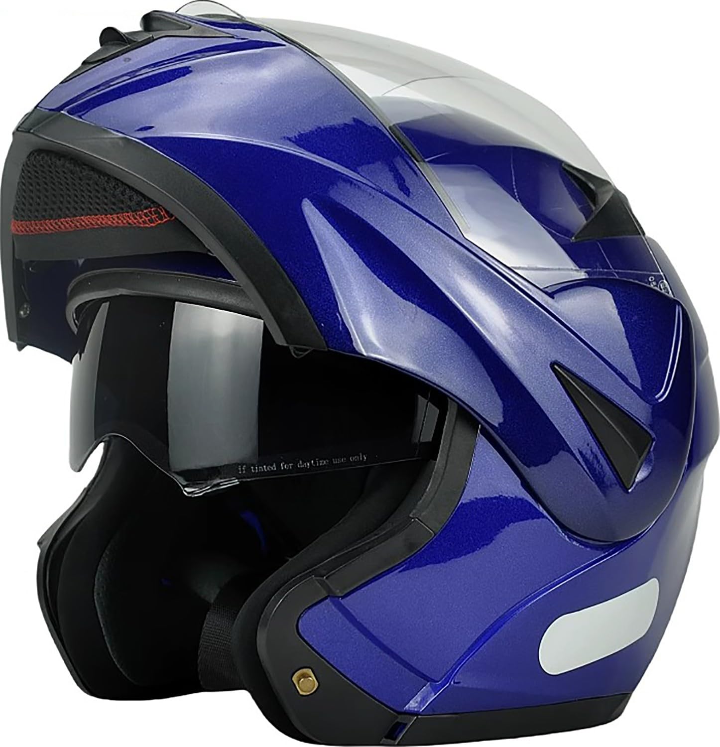 Motorradhelm Flip Up Modular Helmet Klapphelm mit Doppelvisier ECE Geprüft Integralhelm mit Sonnenvisier Mopedhelm für Erwachsene Herren Damen K,L=56-57cm Motorradhelm Flip Up Modular Helmet Klapphelm mit Doppelvisier ECE Geprüft Integralhelm mit Sonnenvisier Mopedhelm für Erwachsene Herren Damen K,L=56-57cm von WXHJM