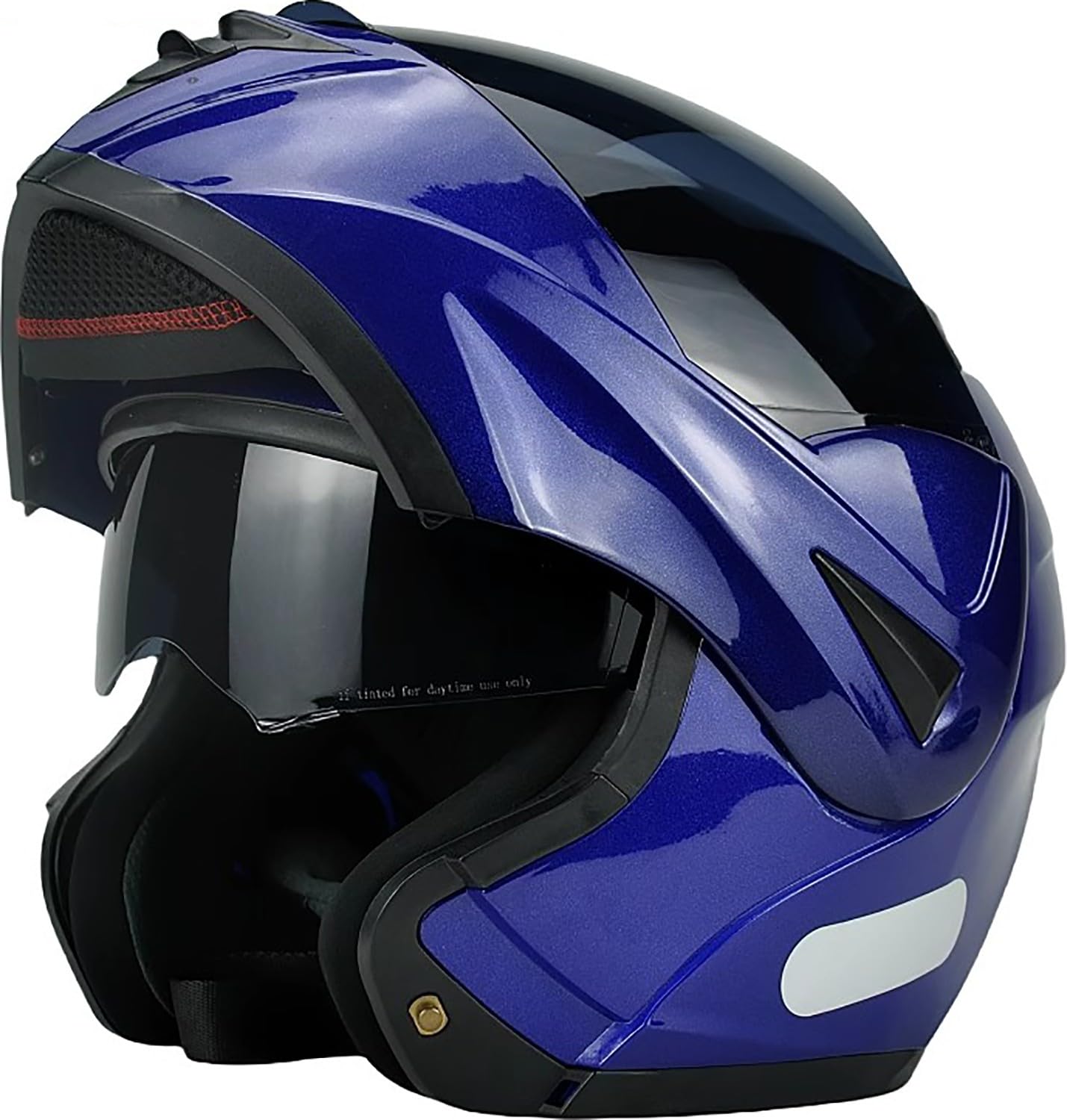 Motorradhelm Flip Up Modular Helmet Klapphelm mit Doppelvisier ECE Geprüft Integralhelm mit Sonnenvisier Mopedhelm für Erwachsene Herren Damen L,L=56-57cm Motorradhelm Flip Up Modular Helmet Klapphelm mit Doppelvisier ECE Geprüft Integralhelm mit Sonnenvisier Mopedhelm für Erwachsene Herren Damen L,L=56-57cm von WXHJM