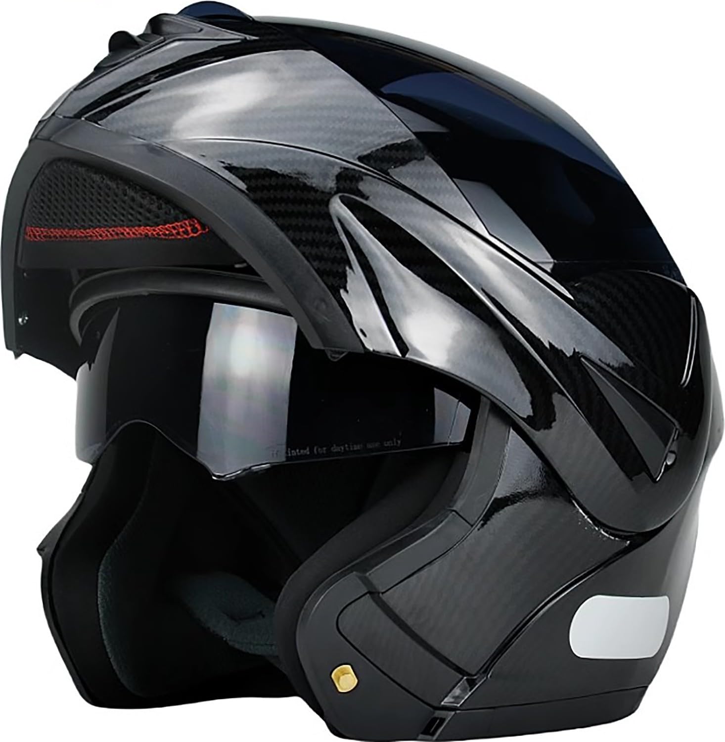 Motorradhelm Flip Up Modular Helmet Klapphelm mit Doppelvisier ECE Geprüft Integralhelm mit Sonnenvisier Mopedhelm für Erwachsene Herren Damen X,L=56-57cm Motorradhelm Flip Up Modular Helmet Klapphelm mit Doppelvisier ECE Geprüft Integralhelm mit Sonnenvisier Mopedhelm für Erwachsene Herren Damen X,L=56-57cm von WXHJM