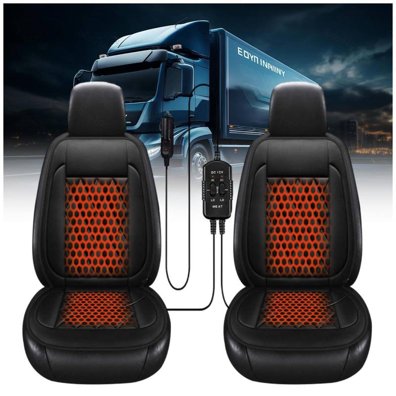 WXJHNYBS Sitzauflage für Auto, Winter Auto Sitzauflagen Mit Voller Rückenlehne Autositzbezüge LKW,SUV Oder Transporter Zweisitzer von WXJHNYBS