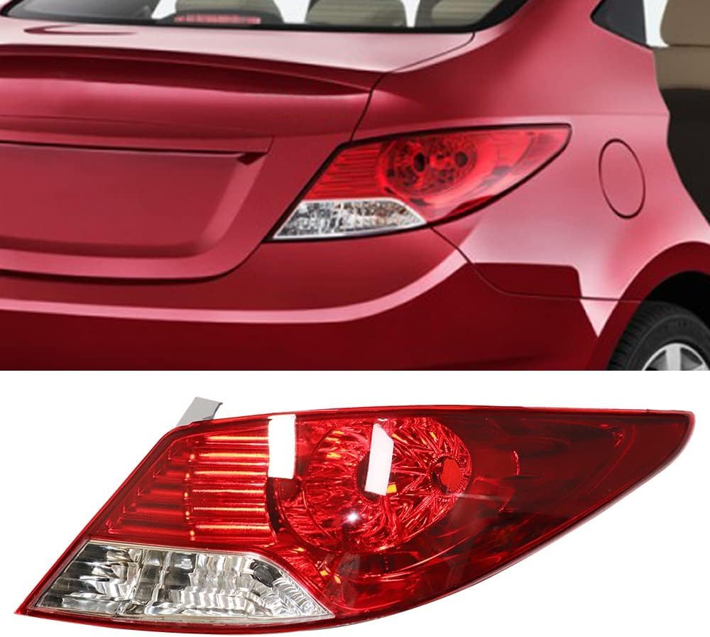 WXJYBF66 Autorücklichter für Hyundai Accent 2011-2014, Weist eine Lange Lebensdauer auf,Right WXJYBF66 Autorücklichter für Hyundai Accent 2011-2014, Weist eine Lange Lebensdauer auf,Right von WXJYBF66