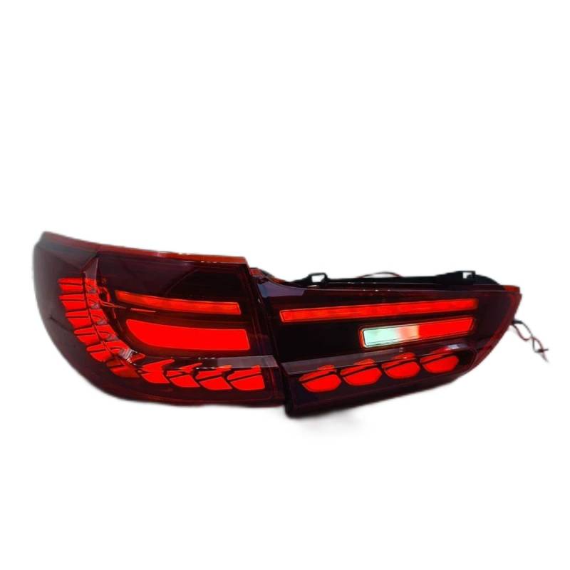 WXJYBF66 Autorücklichter für Mazda 6 Atenza 2014-2019, Weist eine Lange Lebensdauer auf,Red A Pair von WXJYBF66