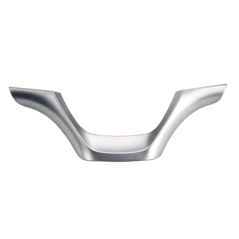 Auto Lenkrad Dekoration Abdeckung für BMW 3 Series F30 F32 F34 2013-2019, Auto Lenkradverkleidung Dekoration Abdeckung Lenkrad Aufkleber,Silver-B von WXLJBNHJ