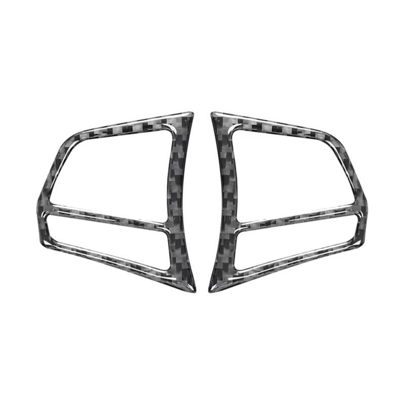Auto Lenkrad Dekoration Abdeckung für BMW 3 Series GT F30 F34 2013-2018, Auto Lenkradverkleidung Dekoration Abdeckung Lenkrad Aufkleber,B-Black von WXLJBNHJ