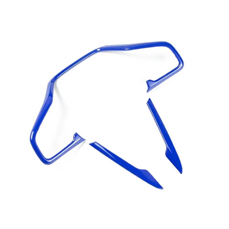 Auto Lenkrad Dekoration Abdeckung für Civic 10th 2016 2017 2018, Auto Lenkradverkleidung Dekoration Abdeckung Lenkrad Aufkleber,Blue von WXLJBNHJ