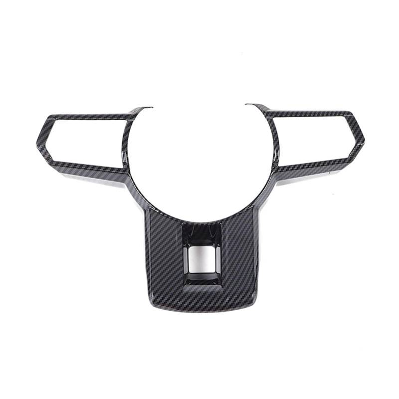 Auto Lenkrad Dekoration Abdeckung für Mitsubishi Triton L200 2023 2024, Auto Lenkradverkleidung Dekoration Abdeckung Lenkrad Aufkleber von WXLJBNHJ