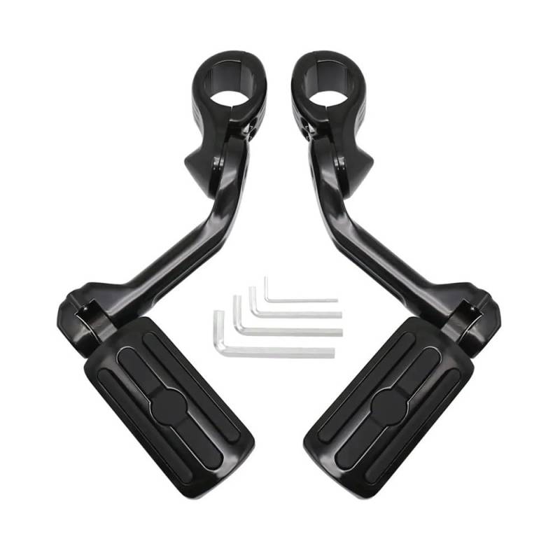 Fußrasten fussrasten 1 1/4 "32mm Motorrad Fußstütze Autobahn Motorschutz Fußrasten Halterung Für Für Electra Für Sportster von WXPYAQT
