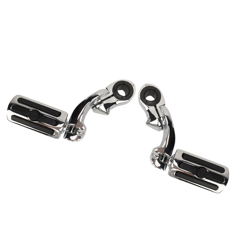 Fußrasten fussrasten 2 Stücke 12 "/32mm Motorrad Highway Fußrasten Chrom Einstellbar Komfortable Highway Fußrasten Pedal Fußrasten fussrasten 2 Stücke 12 "/32mm Motorrad Highway Fußrasten Chrom Einstellbar Komfortable Highway Fußrasten Pedal von WXPYAQT