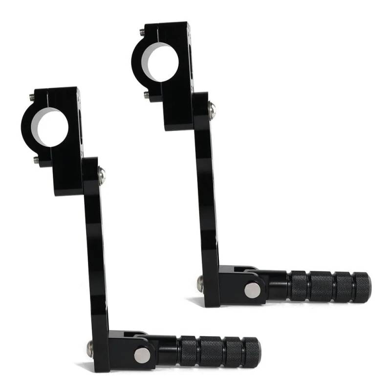 Fußrasten fussrasten 22mm 7/8 "288mm 1/8" Highway Pegs Einstellbare Fußstütze Extensions Halterungen Fußrasten Motorrad Fahrer Einstellbare Fußrasten Kit von WXPYAQT