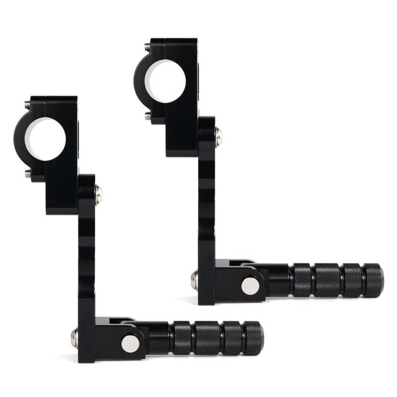Fußrasten fussrasten 22mm 7/8 "288mm 1/8" Highway Pegs Einstellbare Fußstütze Extensions Halterungen Fußrasten Motorrad Fahrer Einstellbare Fußrasten Kit von WXPYAQT