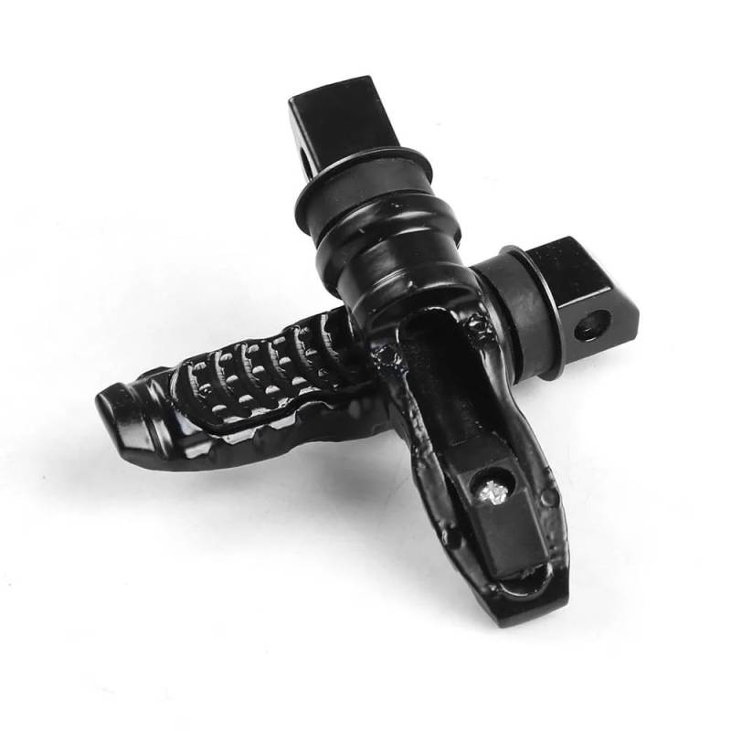 Fußrasten fussrasten 8MM Motorrad Hinten Passagier Fuß Pedale Universal Fußstütze Roller Motorrad Pedal Änderung Aluminium 2 Stücke von WXPYAQT