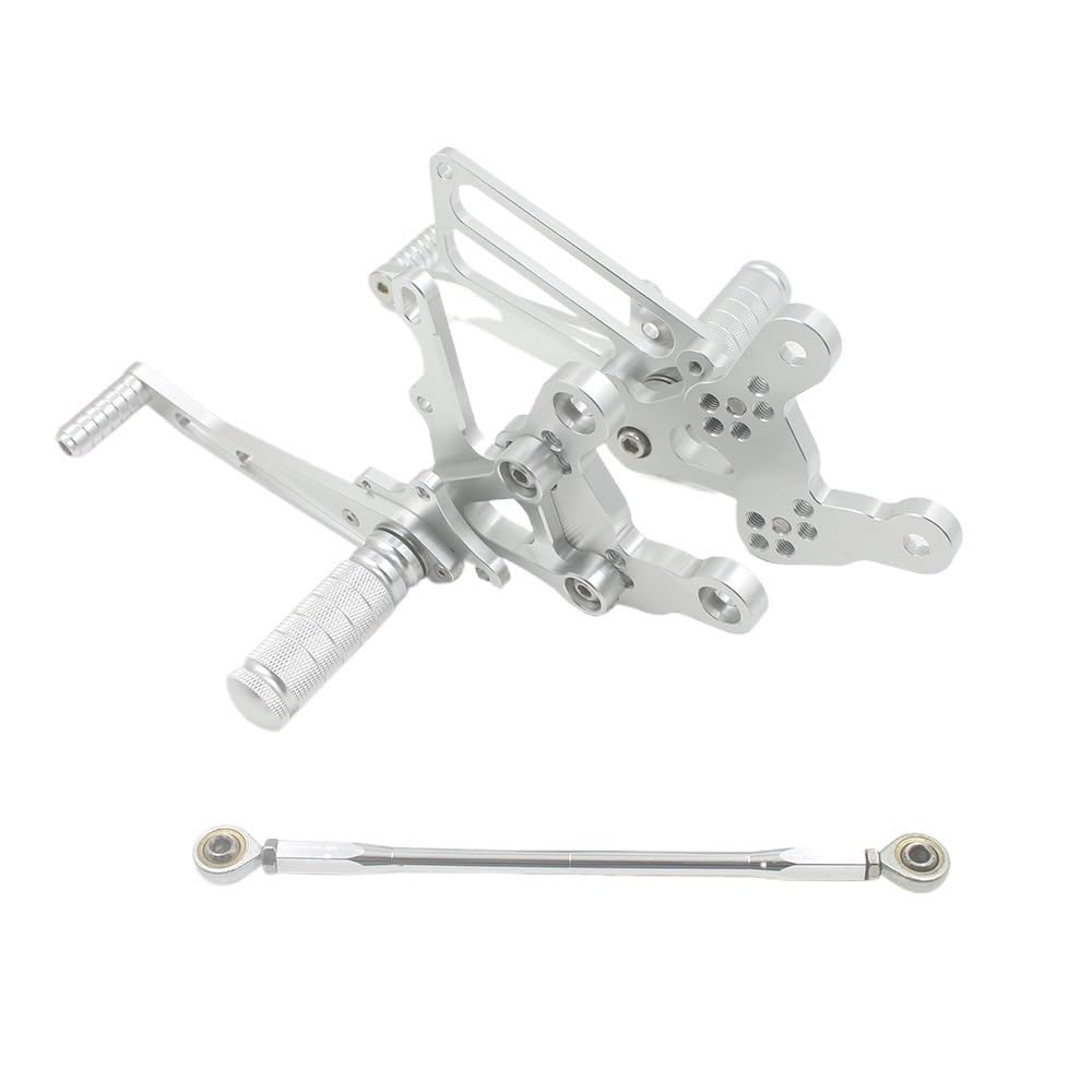Fußrasten fussrasten Aluminium Motorrad Modifikation Pedal Motorrad Conversion Fußstütze Für CBR400RR NC29 Silber Fußrasten fussrasten Aluminium Motorrad Modifikation Pedal Motorrad Conversion Fußstütze Für CBR400RR NC29 Silber von WXPYAQT