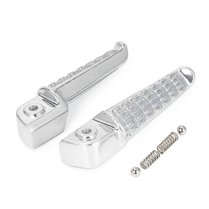 Fußrasten fussrasten Fußstütze Fußrasten Pedal Für Für Ninja 250 400 Z250 Z400 ZX25R ZX4R ZX4RR ZX10R ZX10RR ZX400R Motorrad Reiter Fuß Rest von WXPYAQT