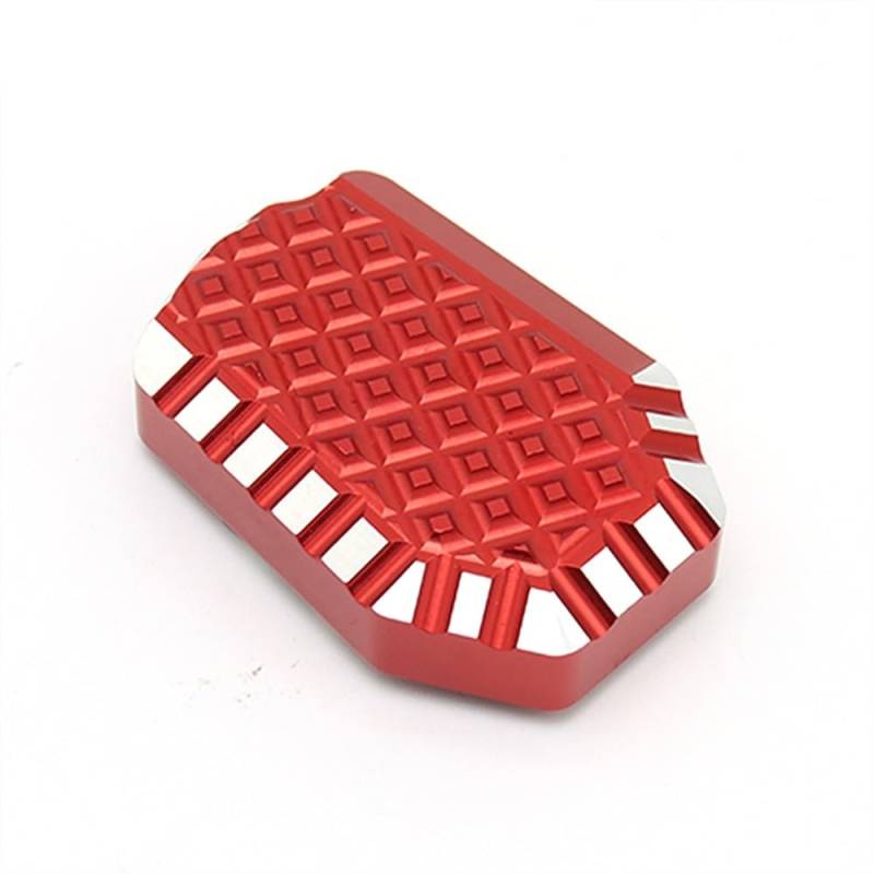 Fußrasten fussrasten Motorradzubehör CNC-Aluminiumlegierung Hinterradbremspedal-Verlängerung Fußrasten Für 502C Hinterradbremse Peg Pad Extender von WXPYAQT