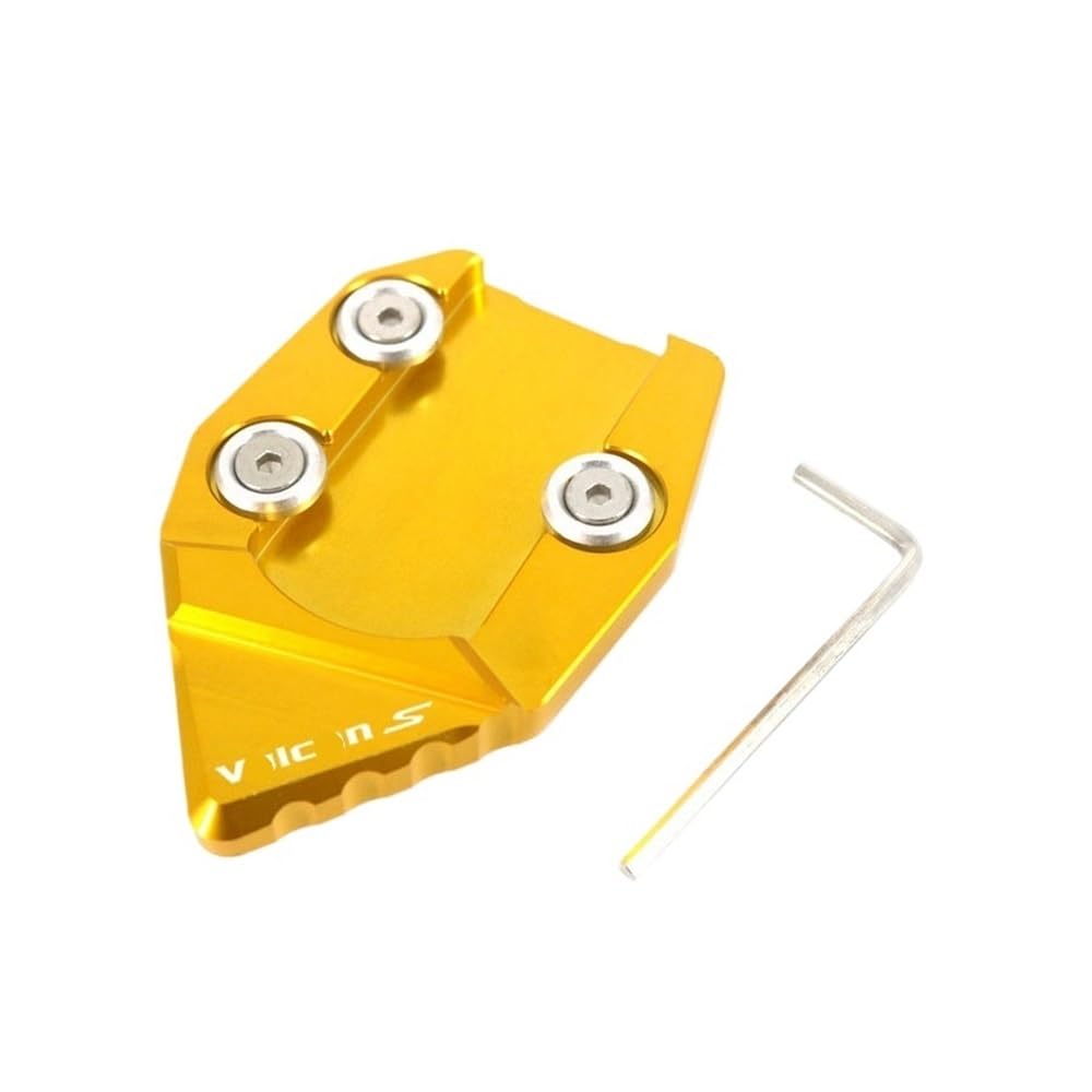 tänderpolster Fußstütze Motorrad Kickstand Fuß Seitenständer Verlängerungspolster Stützplatte Vergrößern Für Vu&lcan S VN650 VN 650 2015-2018 Fußmatte tänderpolster Fußstütze Motorrad Kickstand Fuß Seitenständer Verlängerungspolster Stützplatte Vergrößern Für Vu&lcan S VN650 VN 650 2015-2018 Fußmatte von WXPYAQT