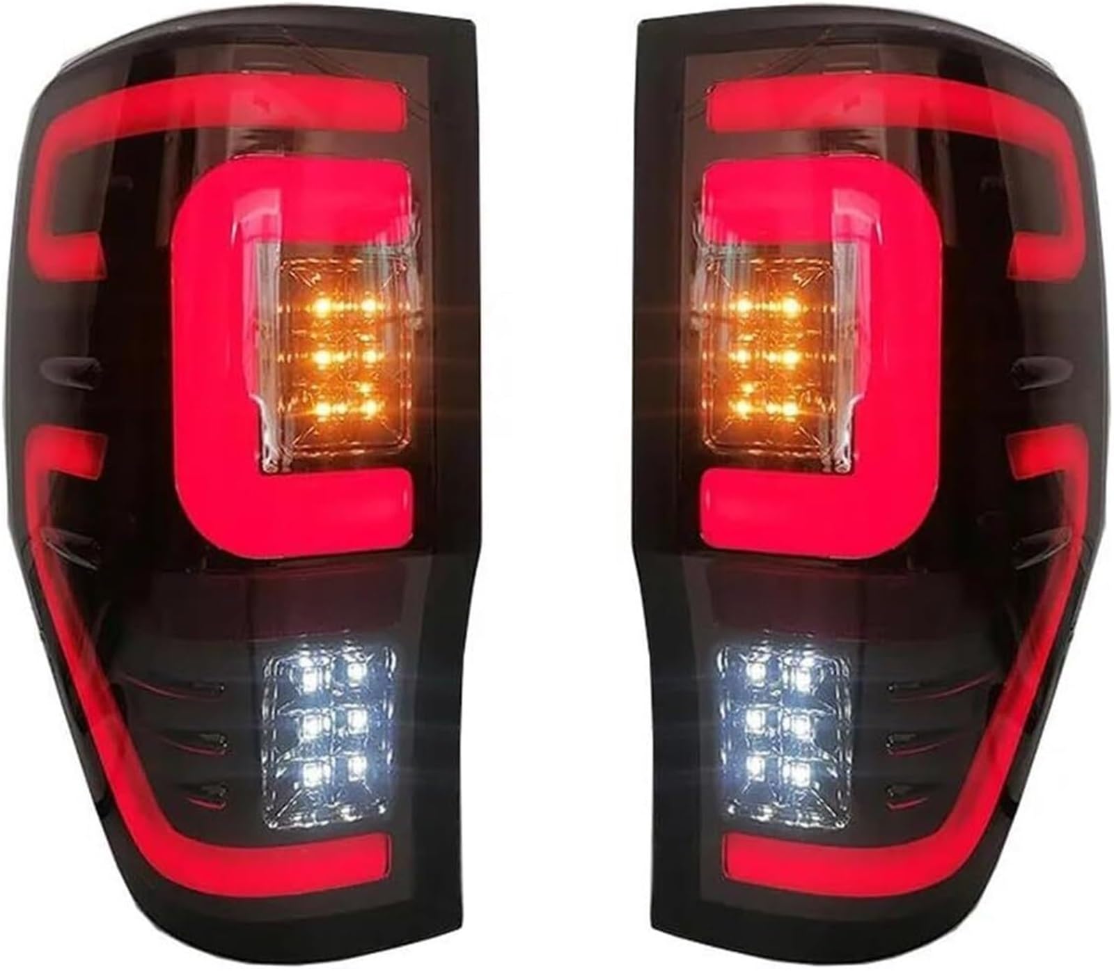 Auto-Rücklicht Für Ford Für Ranger Für Raptor 2012-2021 T6 T7 T8 2PCS Auto Rücklicht Hinten Lauflicht Auto-Rücklicht Für Ford Für Ranger Für Raptor 2012-2021 T6 T7 T8 2PCS Auto Rücklicht Hinten Lauflicht von WXSSH