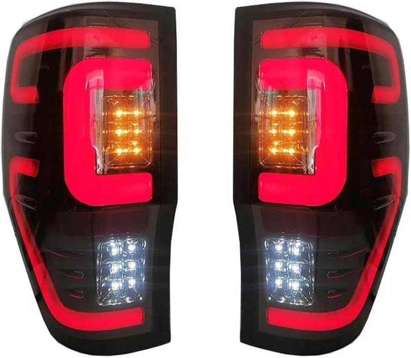 Auto-Rücklicht Für Ford Für Ranger Für Raptor 2012-2021 T6 T7 T8 2PCS Auto Rücklicht Hinten Lauflicht von WXSSH