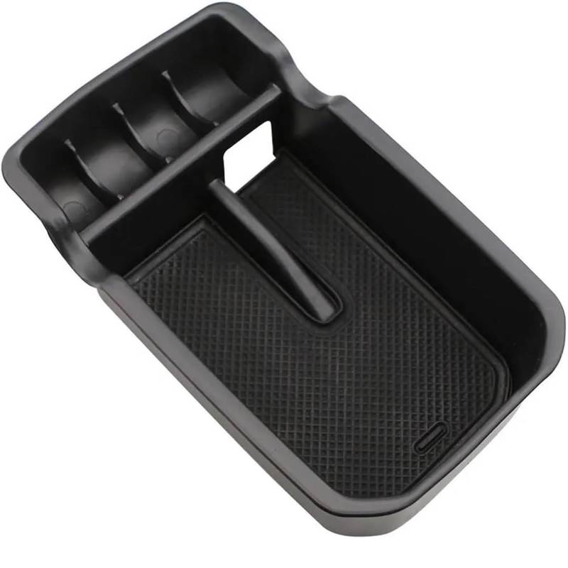 Automatische Armlehnenbox Armlehne Storage Box Halter für Jeep 2017-2019 ABS Center Container Innen Zubehör Auto Armlehne Box von WXSSH