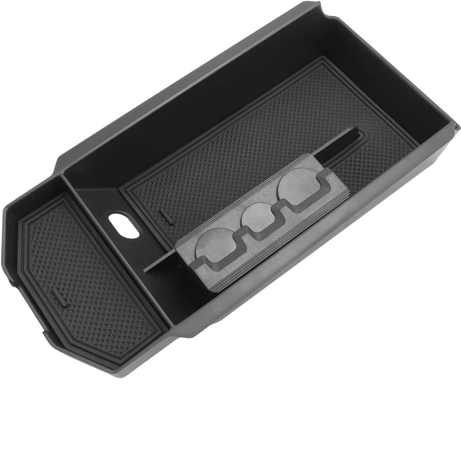 Automatische Armlehnenbox Auto Armlehne Box Lagerung für Toyota Zentrale Steuerung Container Zubehör Auto Armlehne Box(With Silver Coin Box) von WXSSH