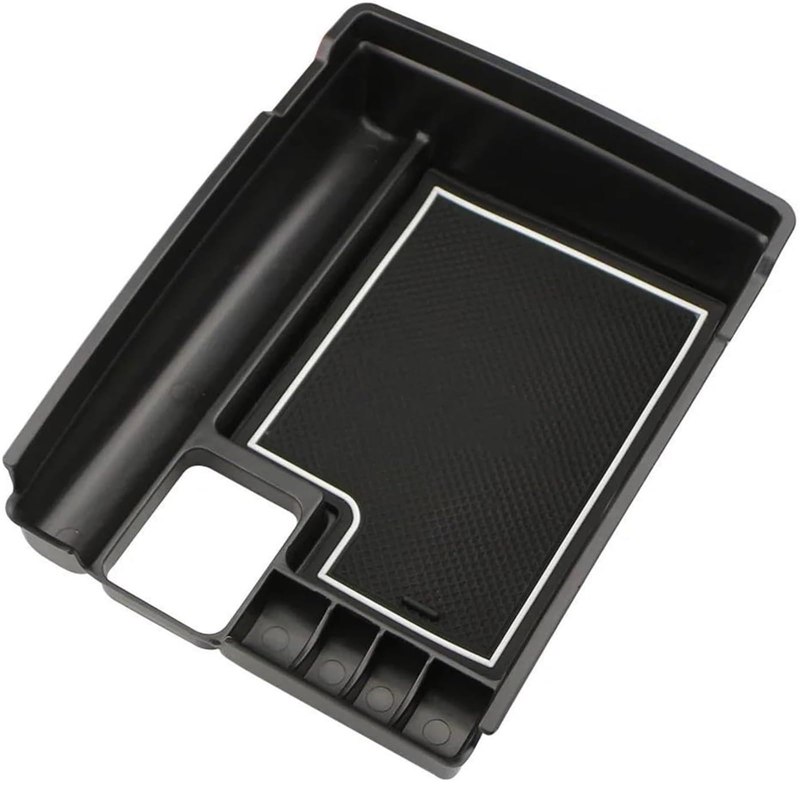 Automatische Armlehnenbox Auto Armlehne Storage Box für Nissan für x-trail für xtrail T32 für rogue 2014-2022 Central Console Tray(Weiß) von WXSSH