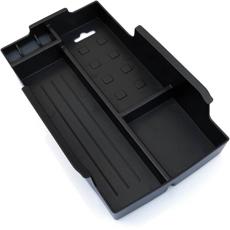 Automatische Armlehnenbox Car Armrest Box Center Console Storage Glove Box Organizer Insert Tray for Toyota for camry 2012-2017 von WXSSH
