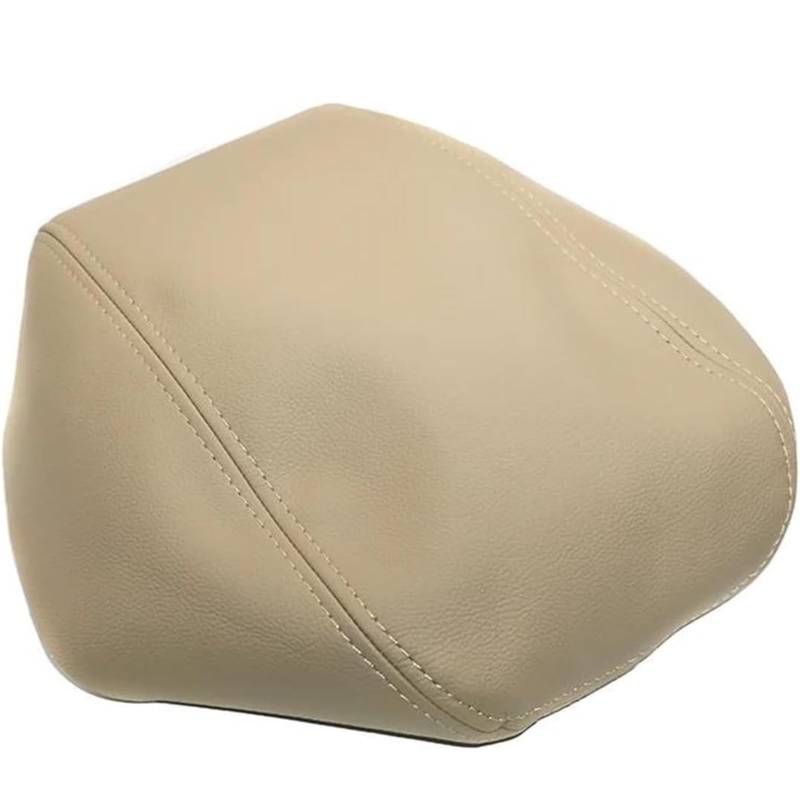 Automatische Armlehnenbox Mittelkonsolendeckel für Chrysler Autozubehör Innenarmlehnenbox Lederbezug Aufkleberverkleidung(Beige) von WXSSH